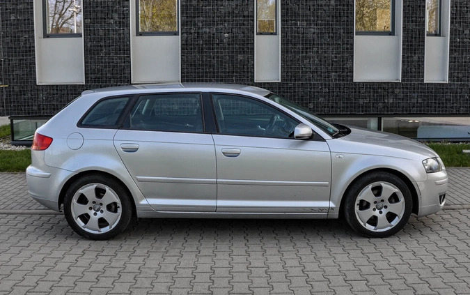 Audi A3 cena 15900 przebieg: 272000, rok produkcji 2007 z Krzywiń małe 67